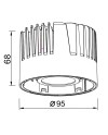 SUNSET * 20/30W Heat Sink